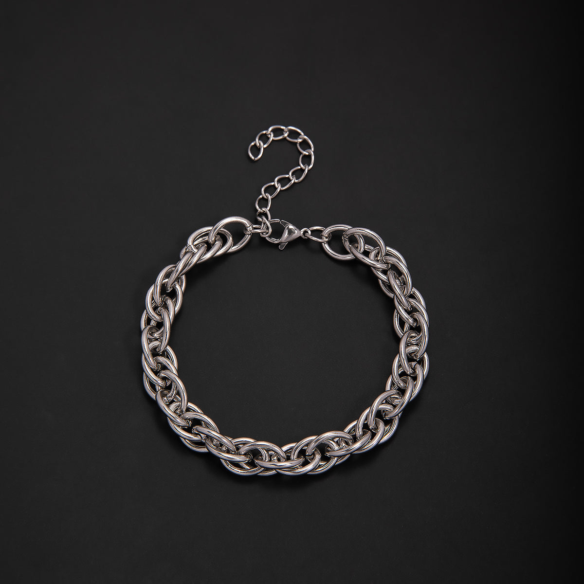 Vernetztes Metall-Gliederarmband Brehn