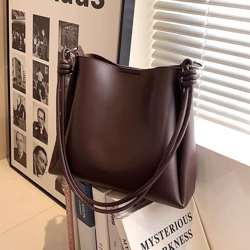 Premium Leder Slouchy Tote Brehn