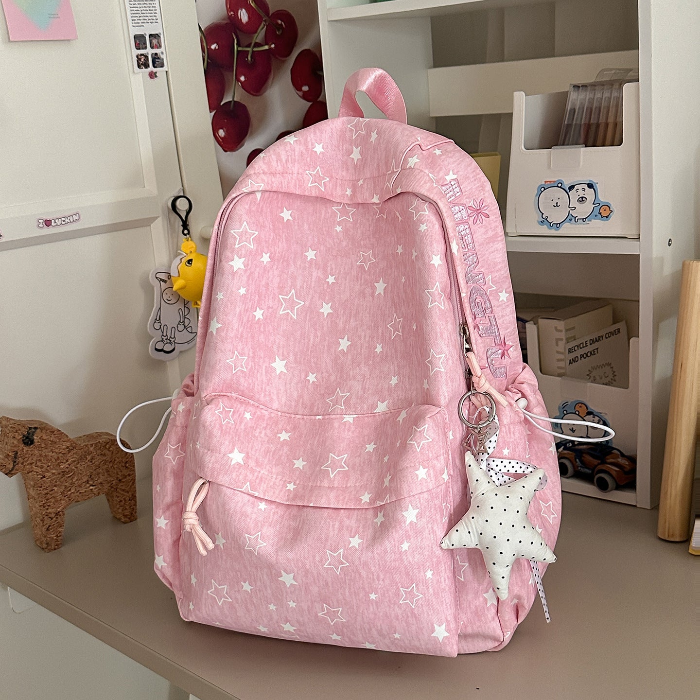 Mehrzweck-Leichter Schulrucksack mit Sternmuster