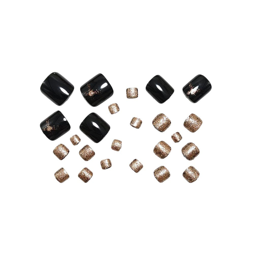 Kunstnagel-Set mit Glitzerakzenten Brehn