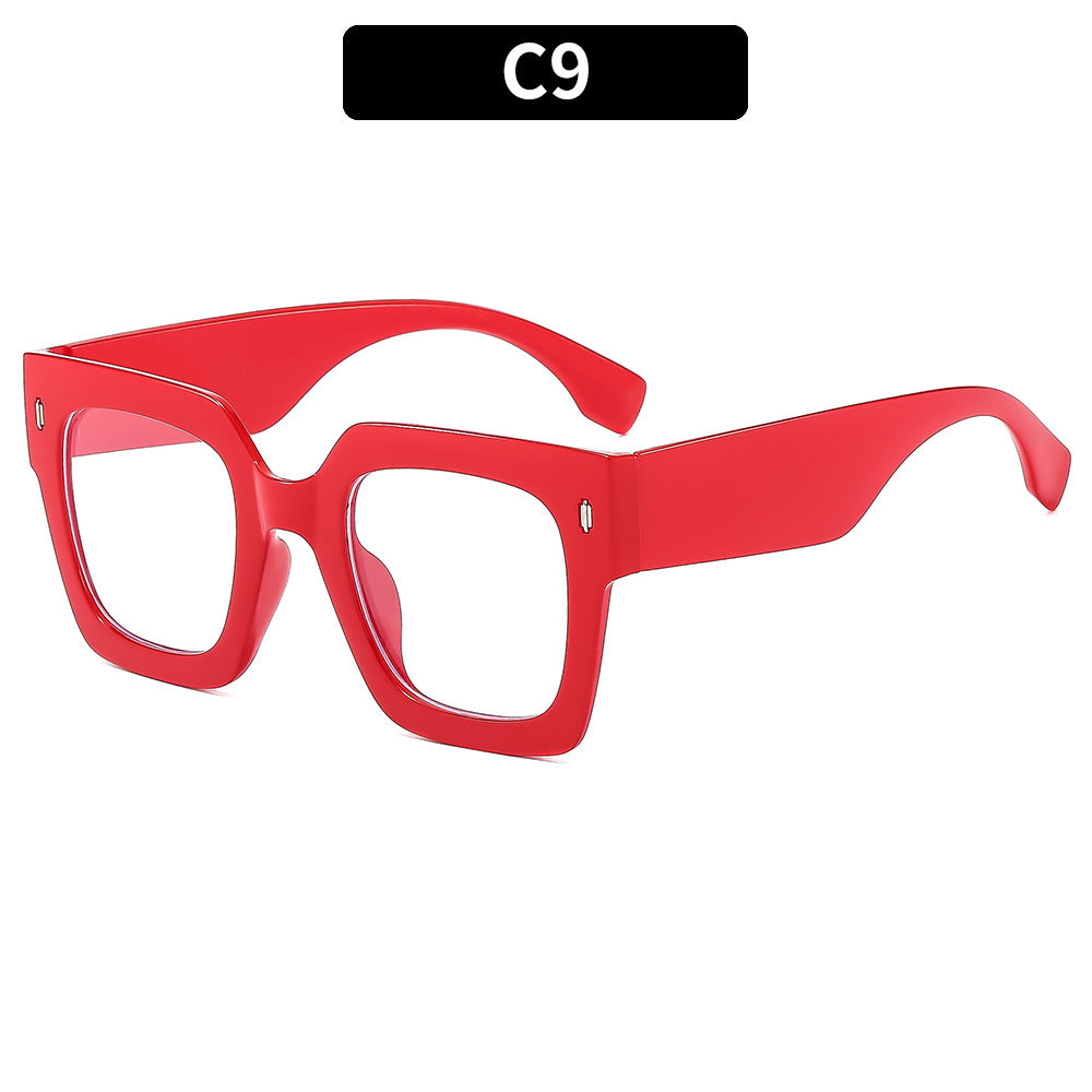 Bold Übergroße Quadratische Sonnenbrille