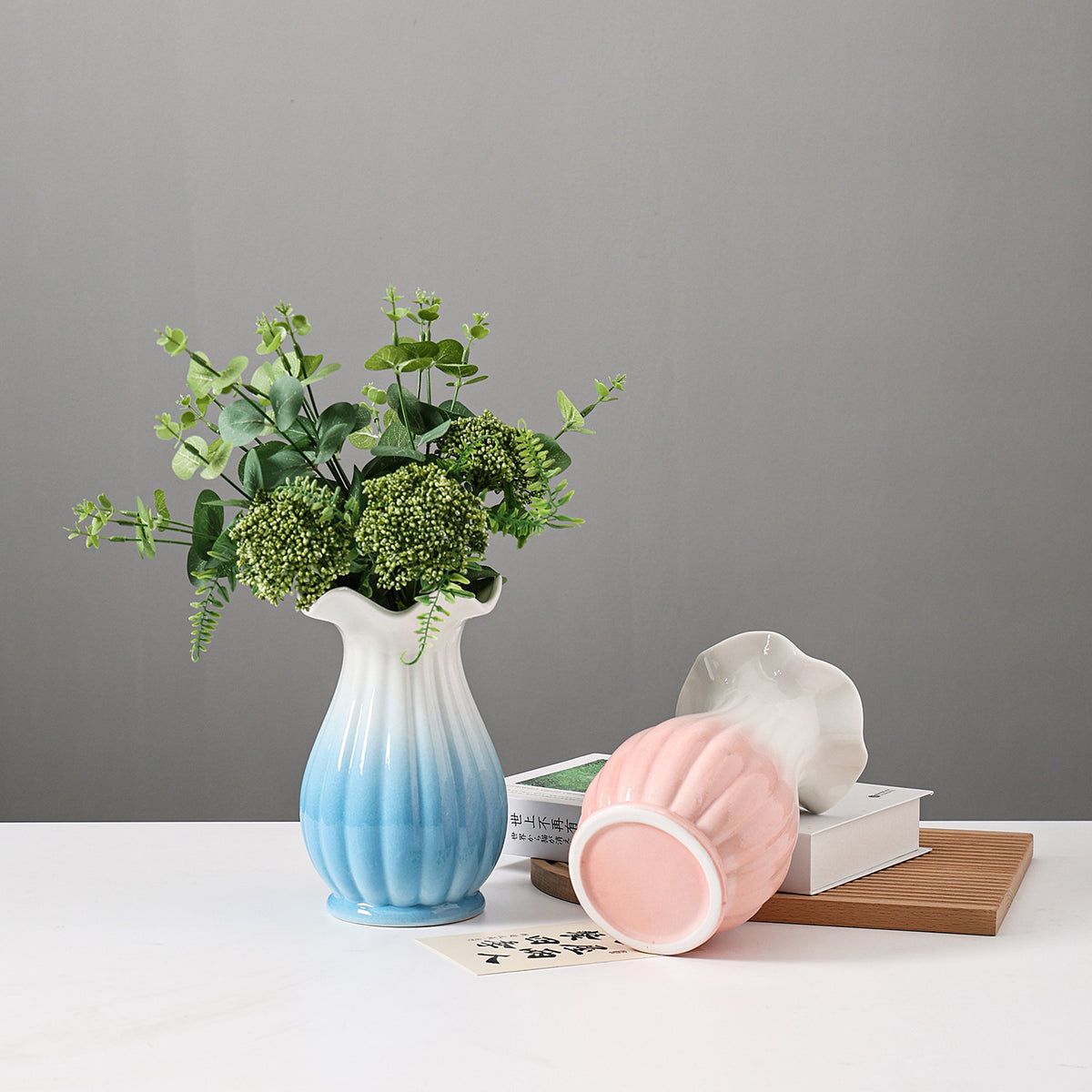 Dekorative Keramikvase