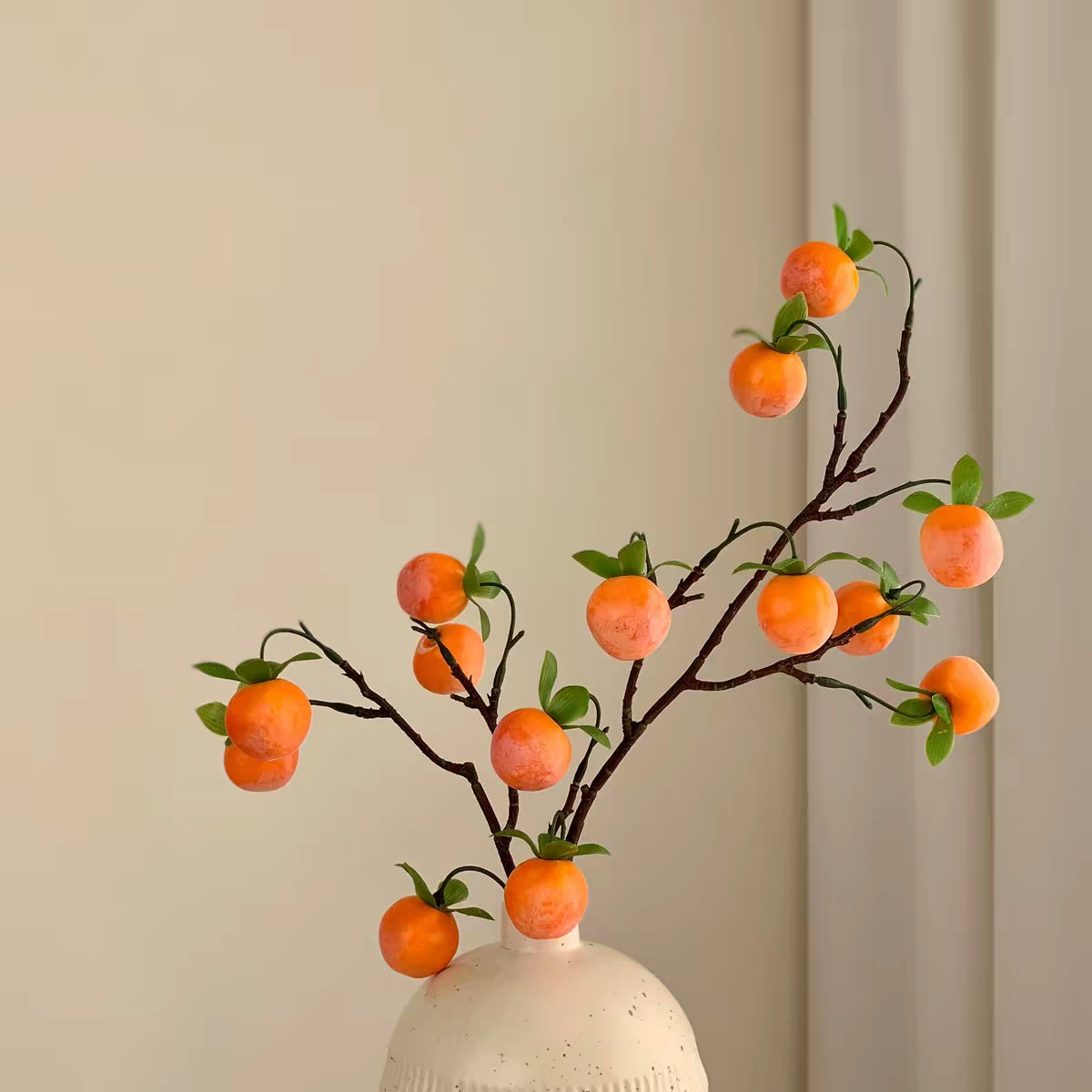 Dekorative Faux Mandarin Zweig