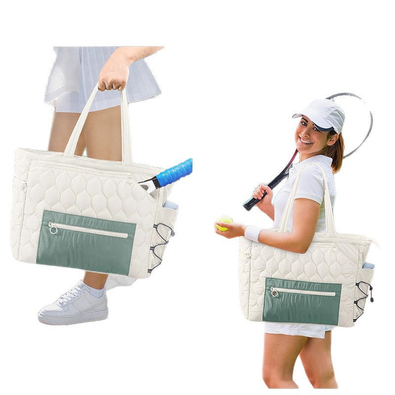 Sportliche Tennis Tasche mit Speziellen Schuh- und Zubehörfächern Brehn