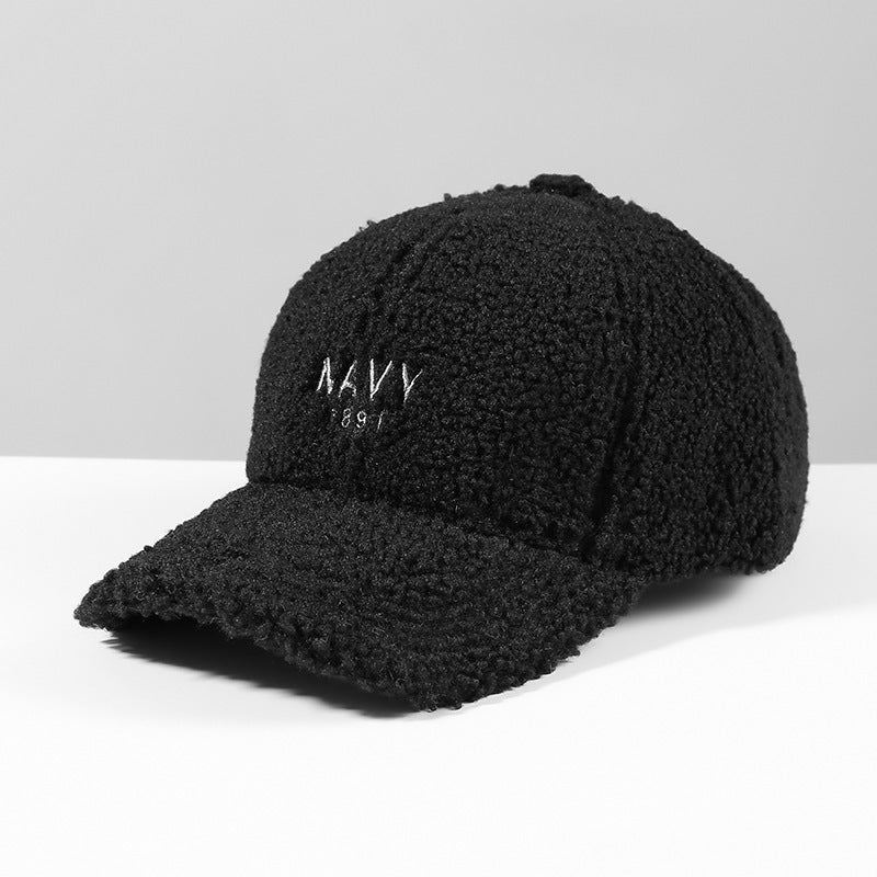 Frauen Fluffy Sherpa Baseball Cap Brehn