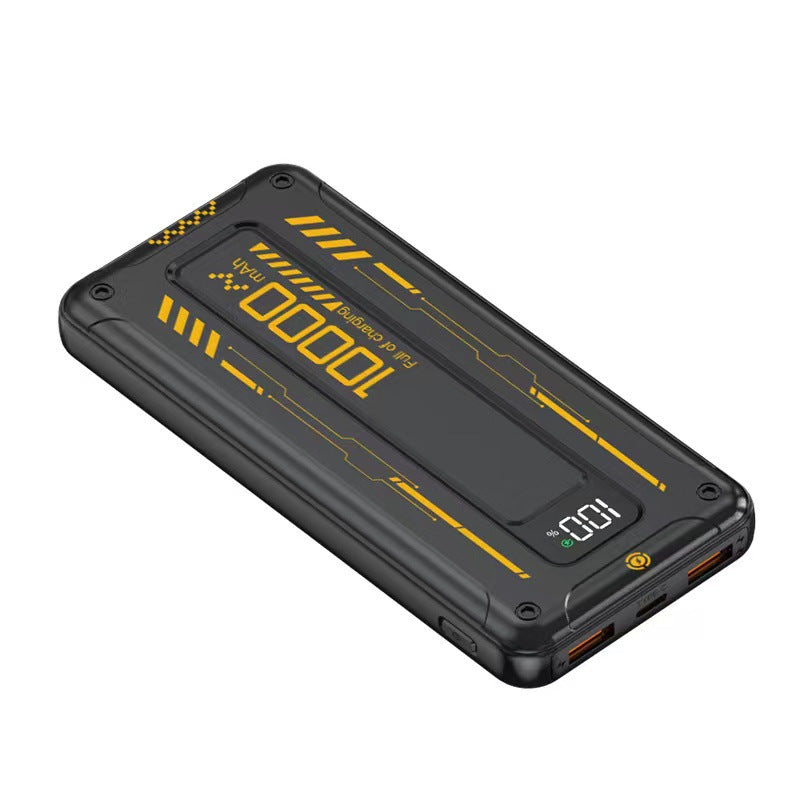 Robuste Powerbank mit Lcd-Anzeige Brehn