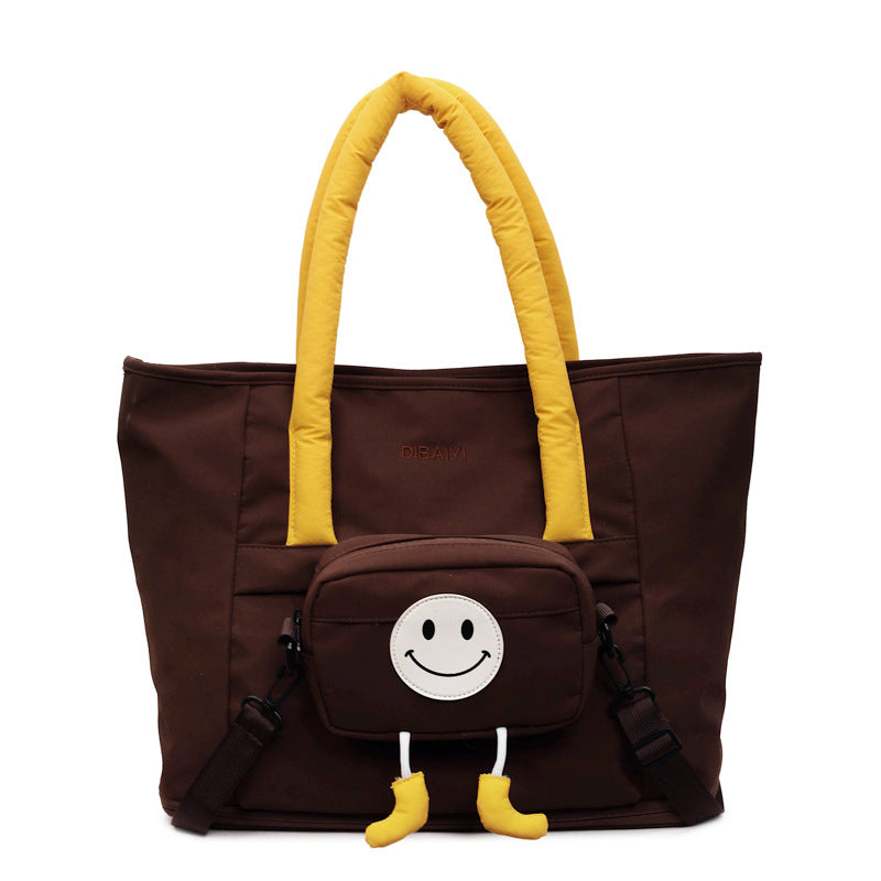 Stylische Mehrfachfach-Tote-Tasche