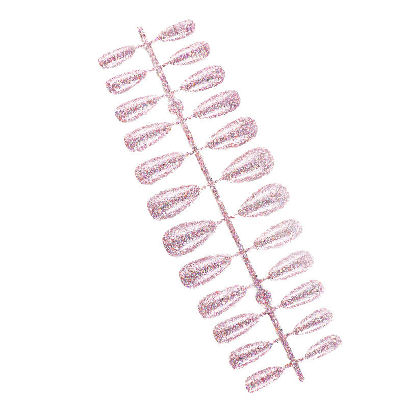 Glamouröser Glitter Press-On Nagel Set Brehn