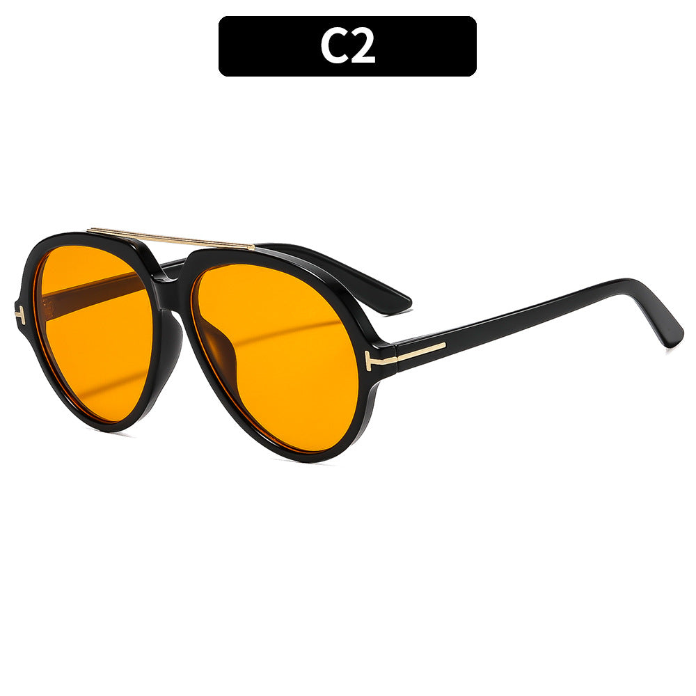 Übergroße Mode-Sonnenbrille
