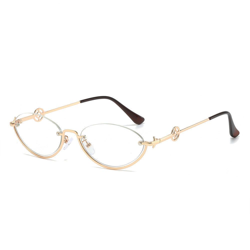 Elegante Katzenauge Verschreibung Brille Brehn