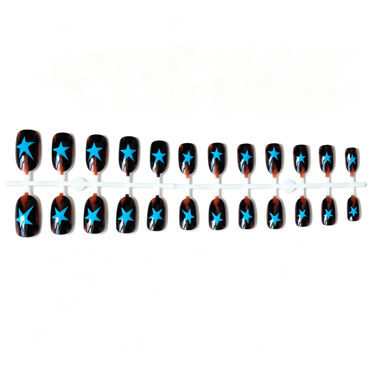 Künstlerisches sternmuster Nagelkunst Set
