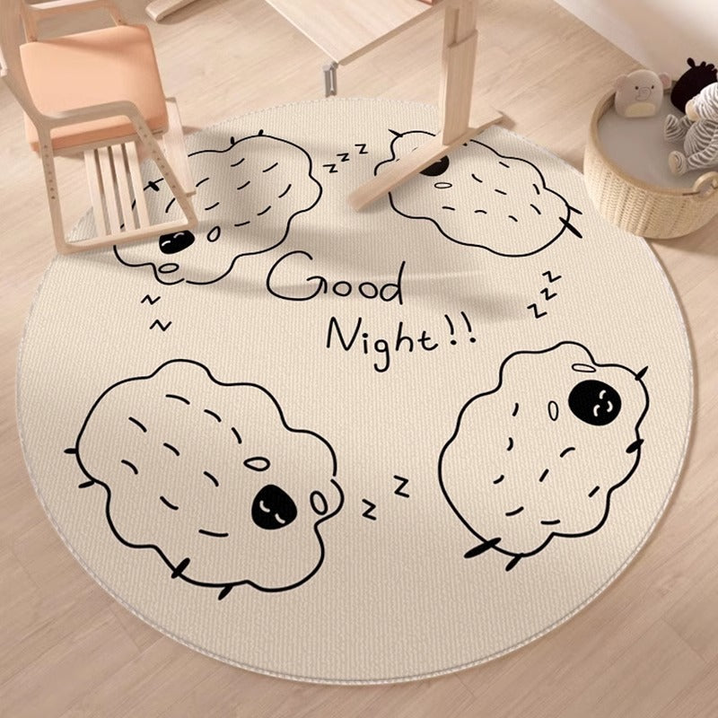 Runder Spielzimmer Teppich