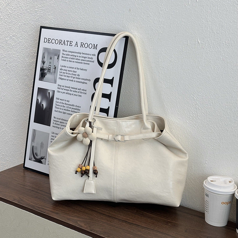 Geräumige Leder-Tote