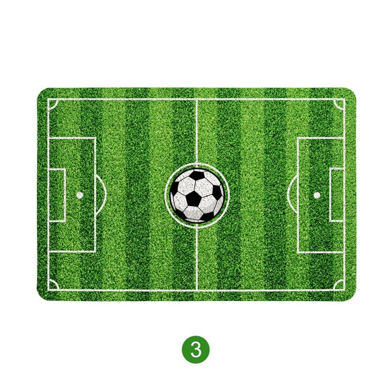 Fußball-Themen-Teppich