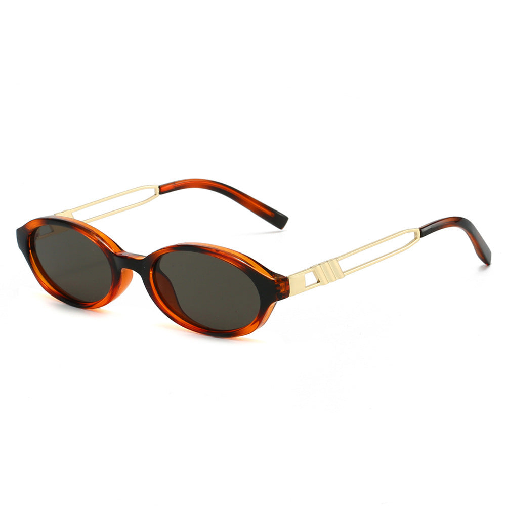 Chic Ovalrahmen Sonnenbrille Brehn