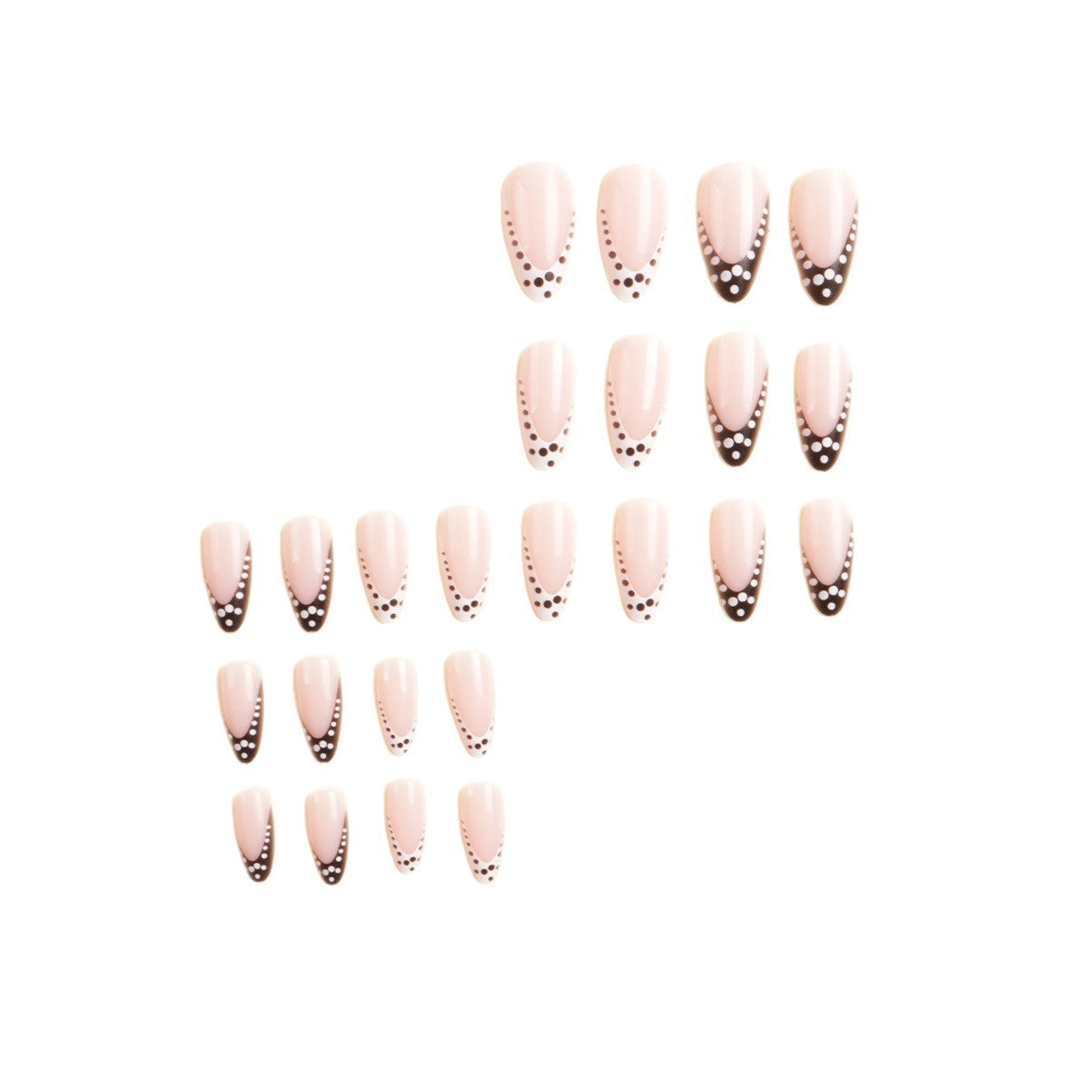 Elegante künstlerische Nagelverlängerungen Brehn