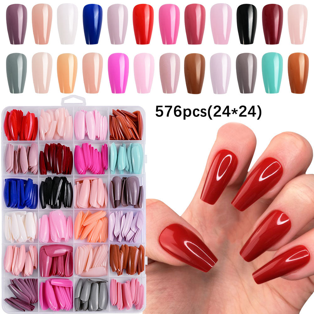 Premium Glänzende Fingernagelspitzen Brehn