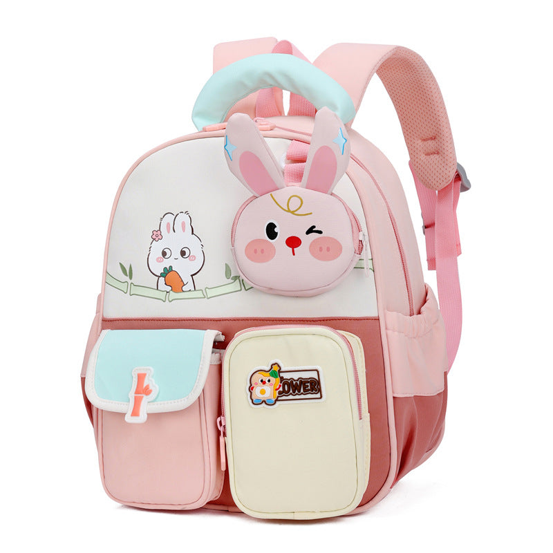 Kinder Adorable Bunny-Themed Schulrucksack
