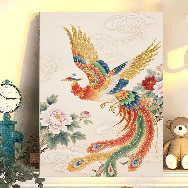 Mythical Phoenix Leinwandkunst Brehn