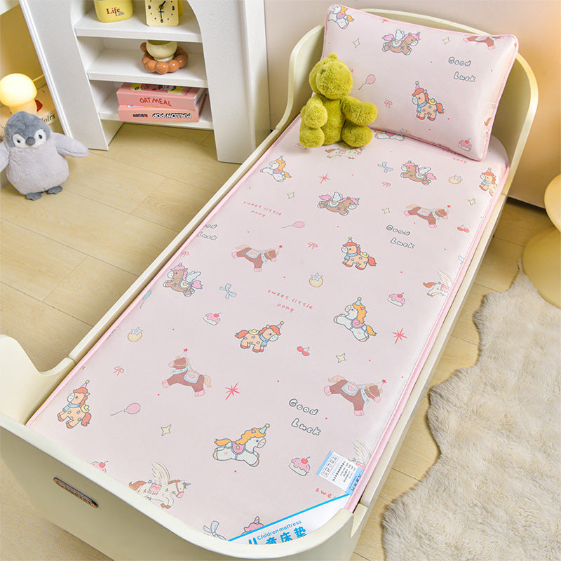 Damen Kinderbettauflage mit süßem Einhorn-Motiv Brehn