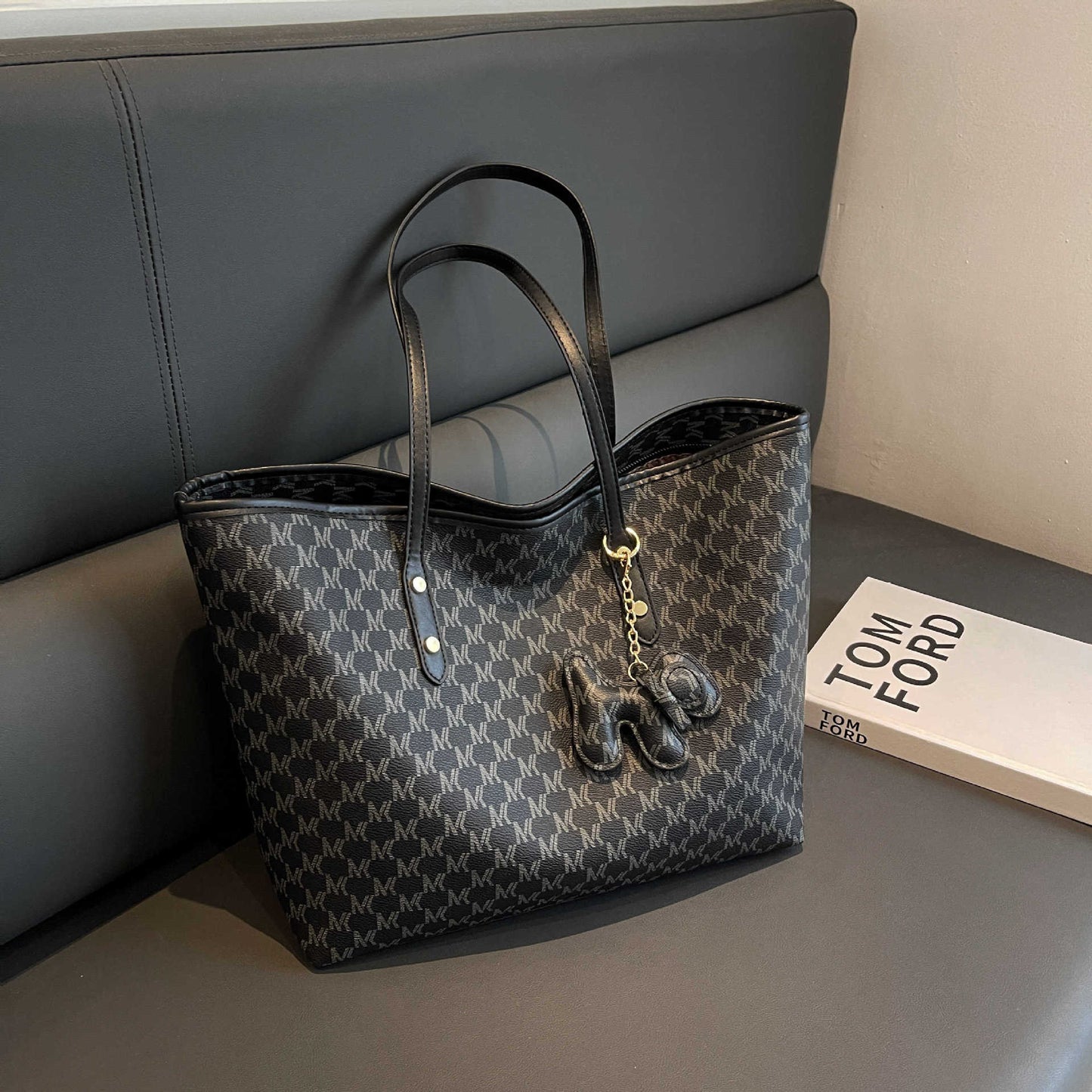 Elegante gemusterte Tote Bag Brehn