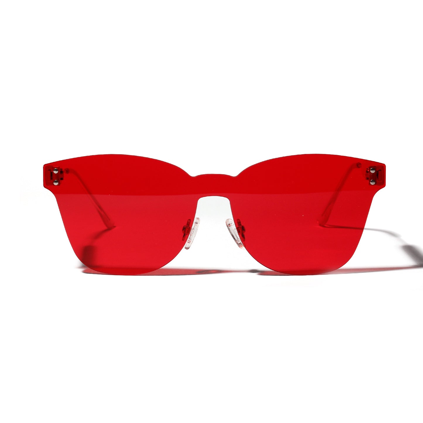 Damen Modesonnenbrille mit einzigartigem transparenten Rahmen Brehn