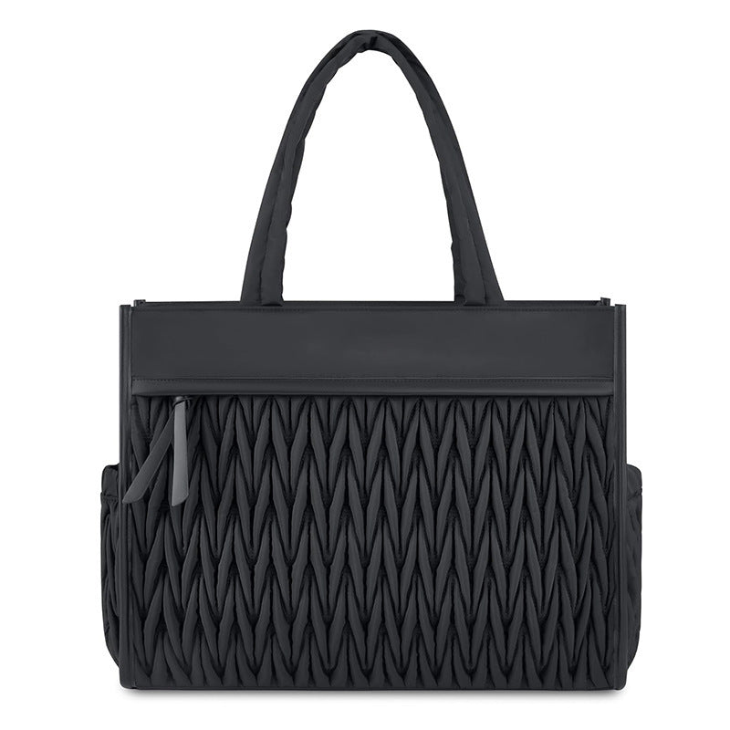 Elegante Handtasche mit Strukturierten Fächern Brehn