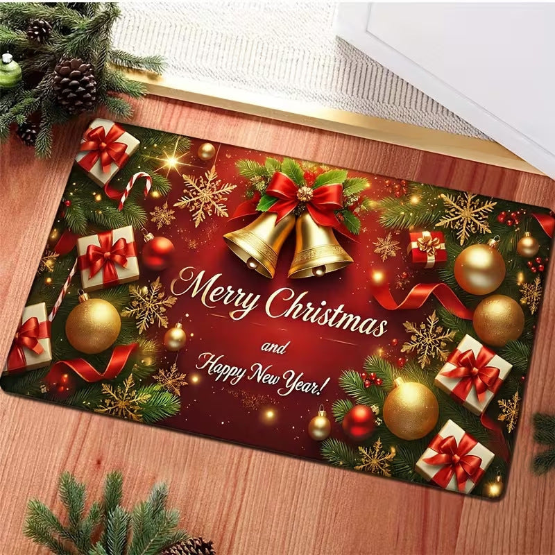 Festliche Santa-Themen Eingangsmatte
