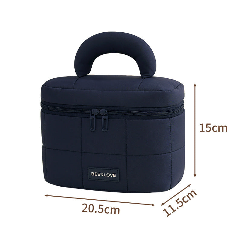 Stylische Strukturierte Make-up Tasche Brehn