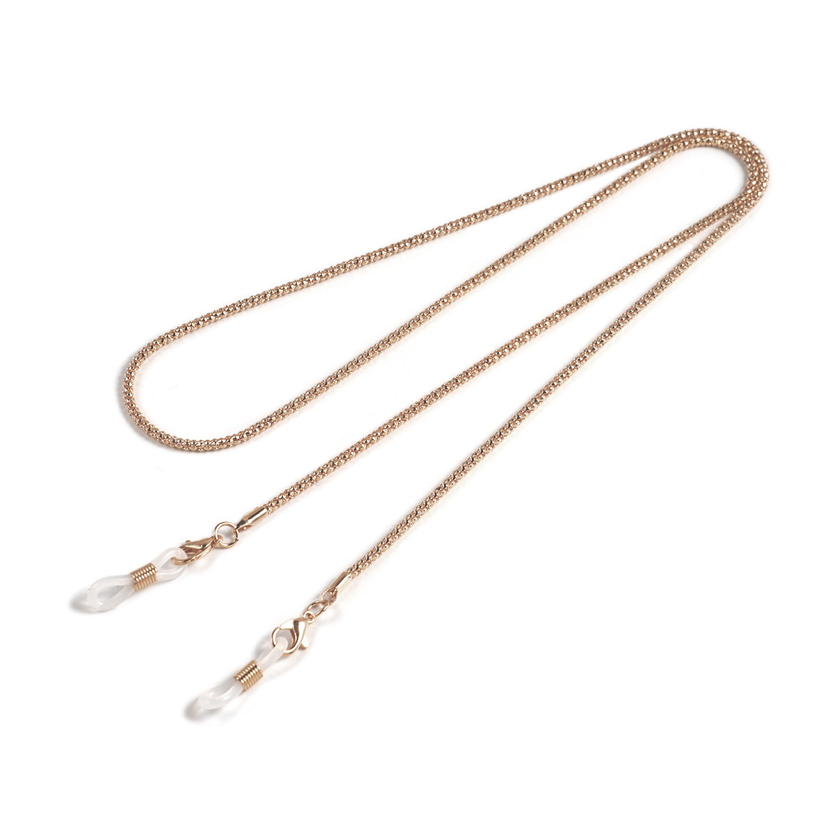 Elegante Goldene Metall Brille Kette Brehn