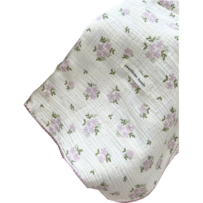 Damen Kuschelige Decke mit floralem Design Brehn