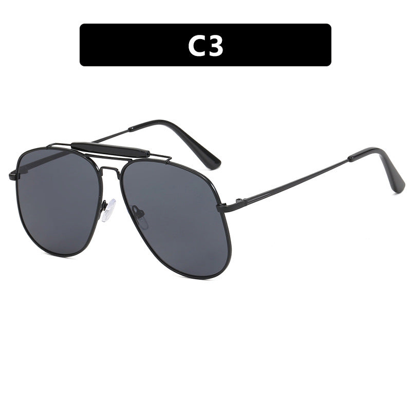 Damen Piloten-Sonnenbrille mit goldfarbener Fassung Brehn