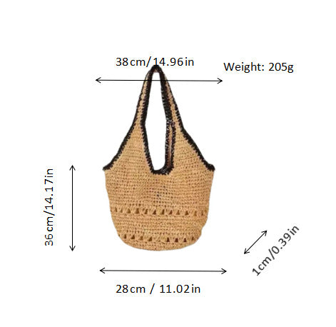 Makramee Strandtasche Im Eleganten Boho-Design Brehn