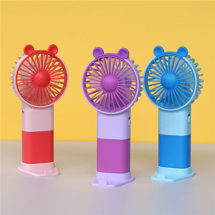 Unisex Tragbarer Handventilator im verspielten Katzerdesign Brehn