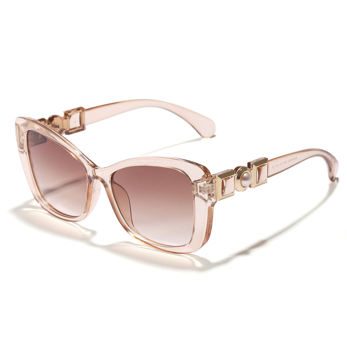 Damen Cat-Eye Sonnenbrille mit eleganter Metallverzierung Brehn