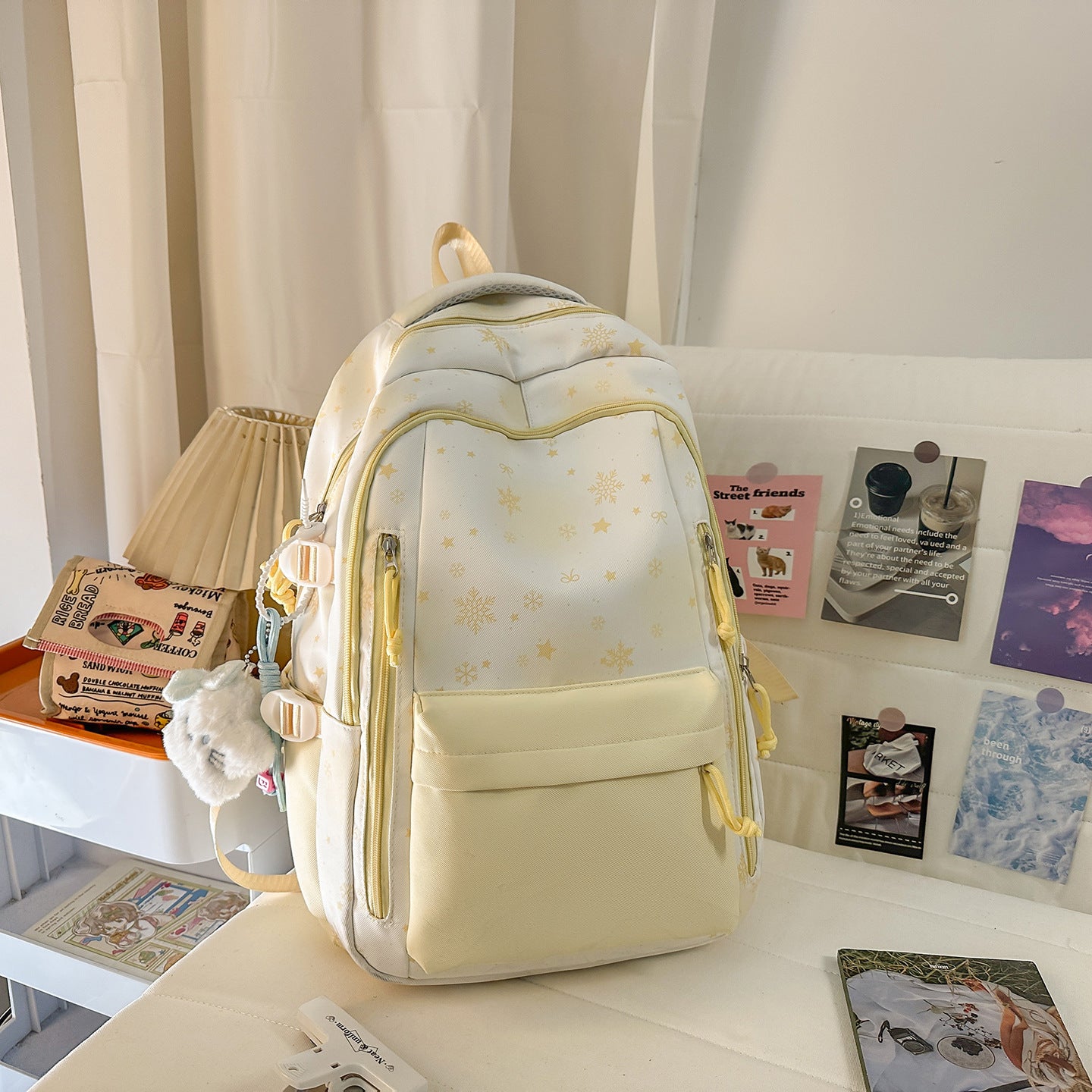 Multifunktionaler Rucksack mit Verspieltem Design und Ergonomischen Polstern Brehn