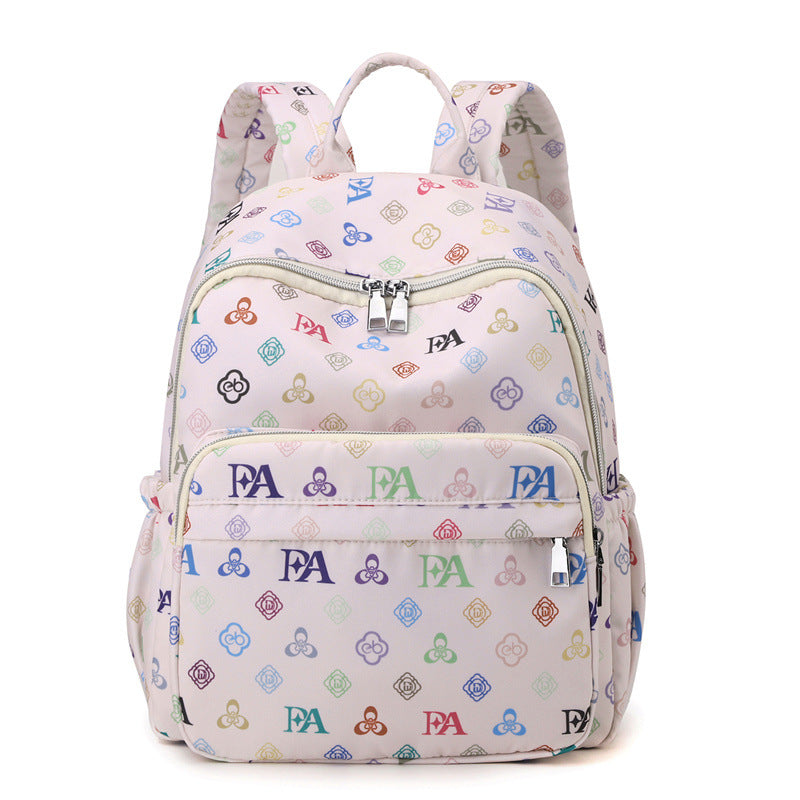 Verspielter Grafikdruck Rucksack Brehn