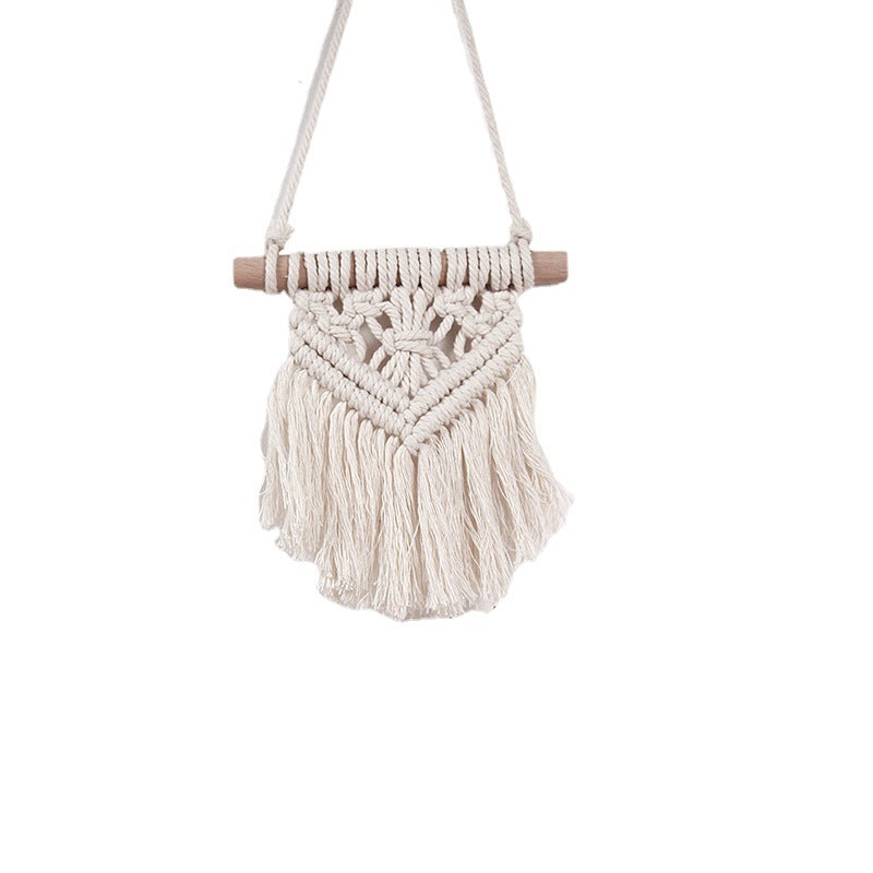 Dekorative Macramé Wandhängende Kunst Brehn