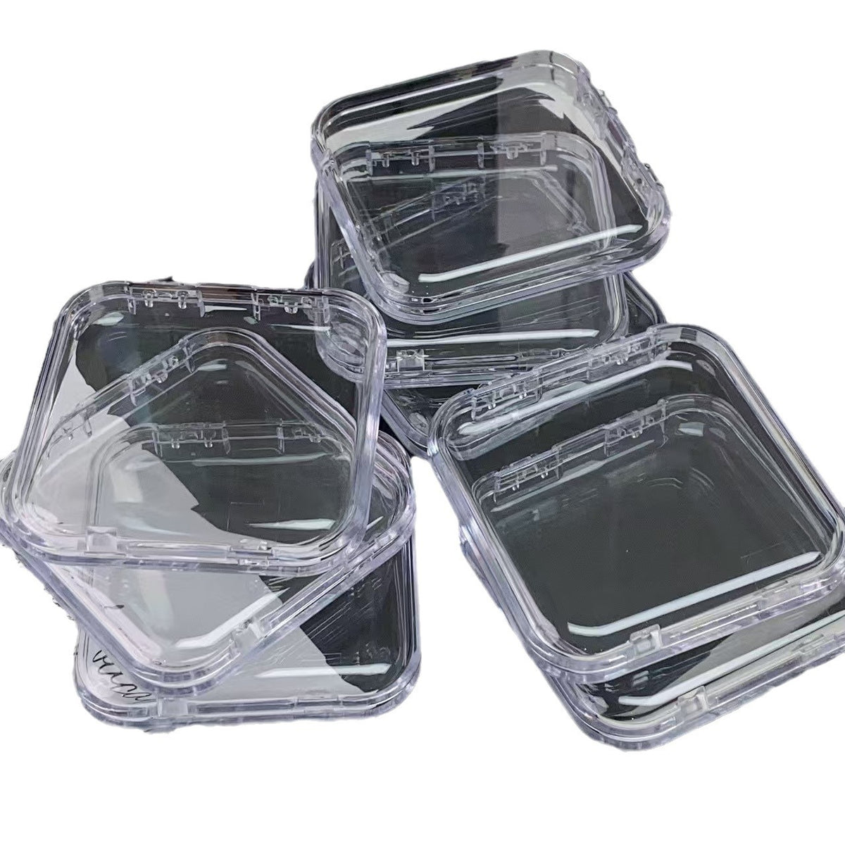 Klare Acryl-Nagelkunst-Display-Boxen