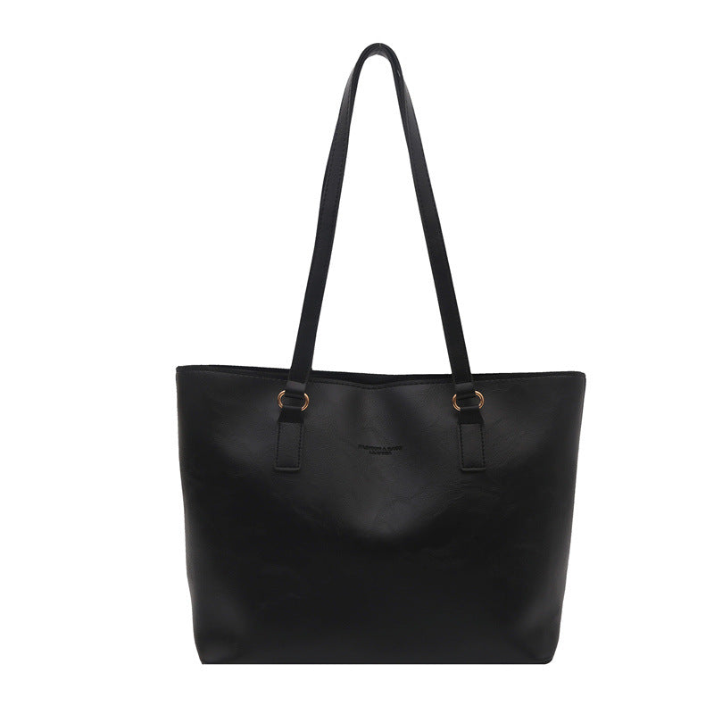 Klassische Vegane Leder Schulter Tasche