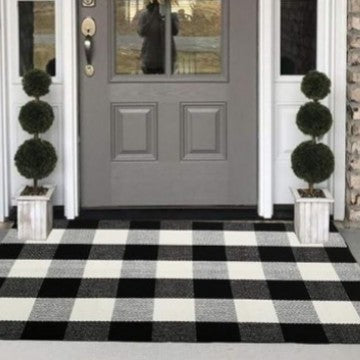 Stylische kariert Outdoor-Matte