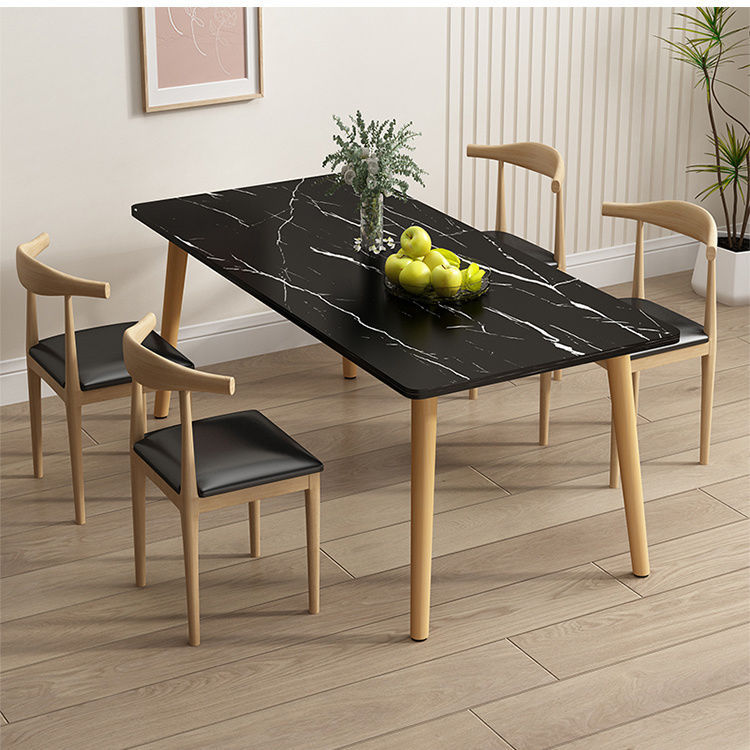Quadratisches modernes Esszimmer-Set Brehn