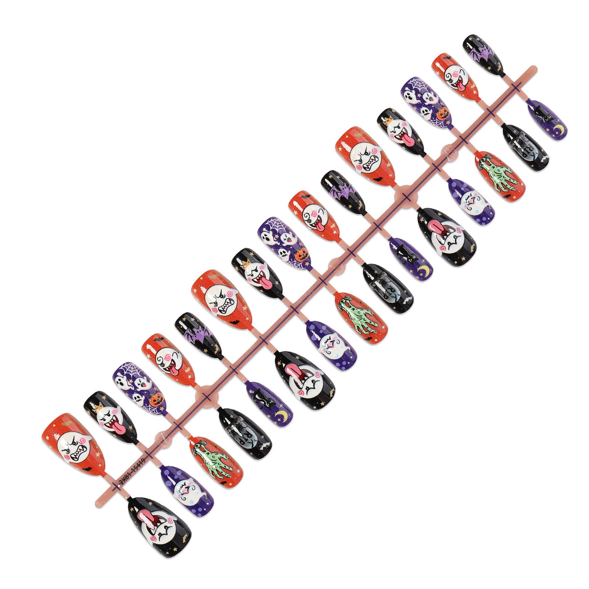 Kreatives Halloween Kunstnagelset Brehn