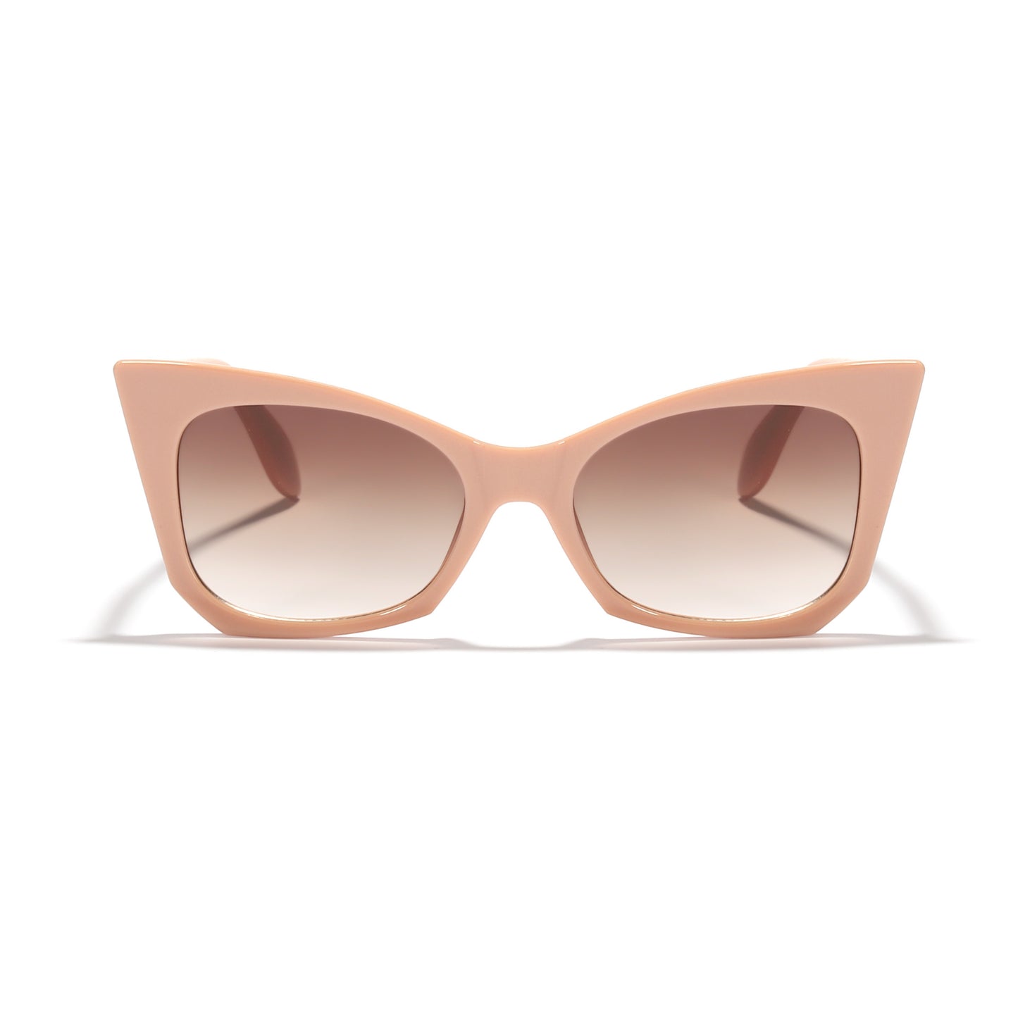 Damen Sonnenbrille im trendigen Cat-Eye Design mit auffälligem Leopardenmuster Brehn