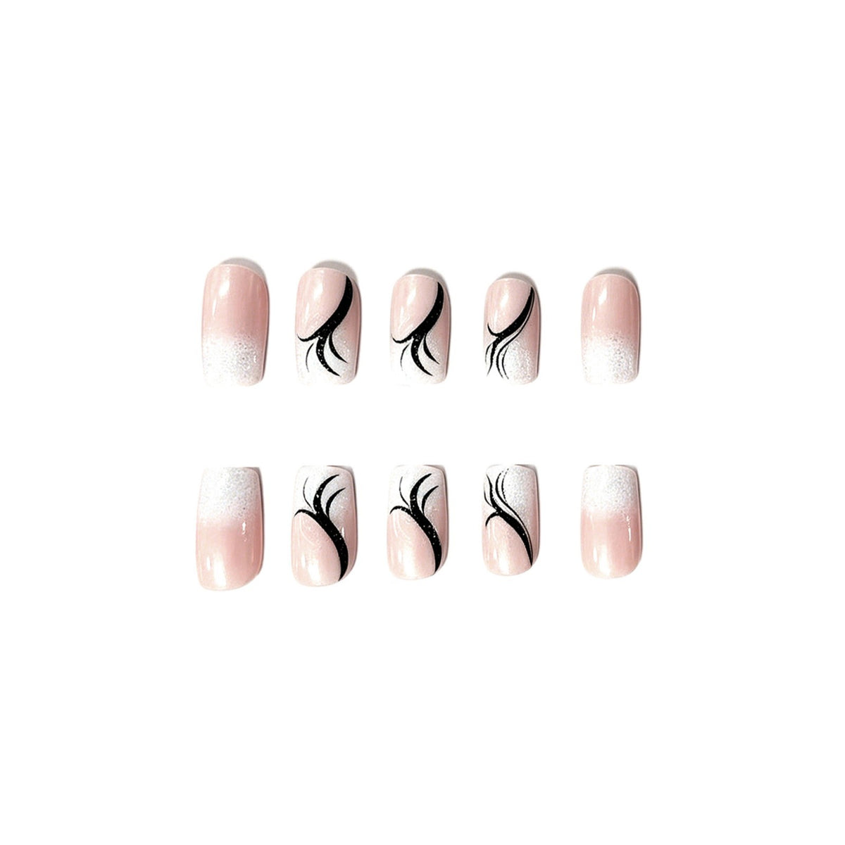 Elegante französische Spitzen-Acryl-Nagelverstärkungen Brehn 1789915459