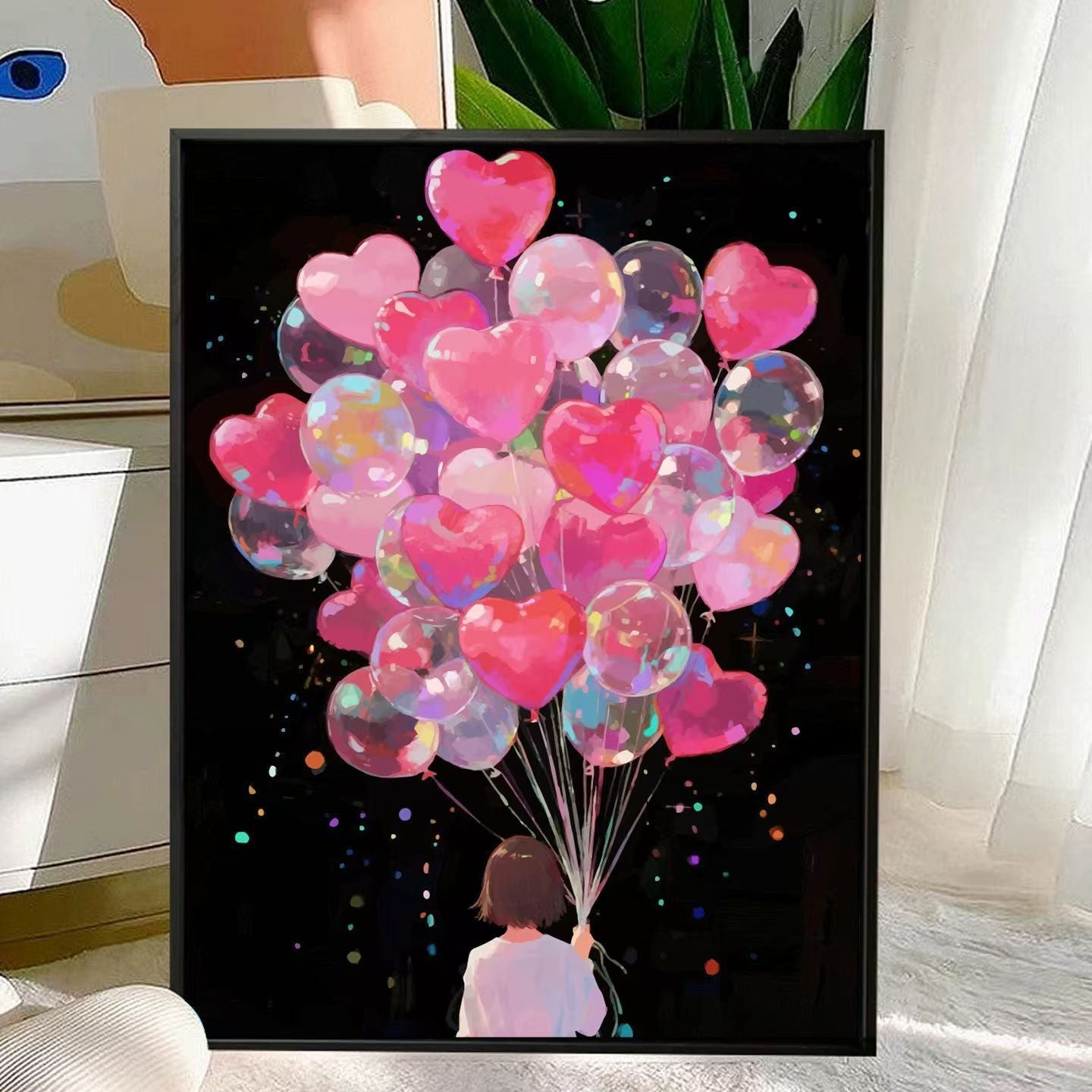 Charmante Florale Bouquet Leinwandkunst Brehn
