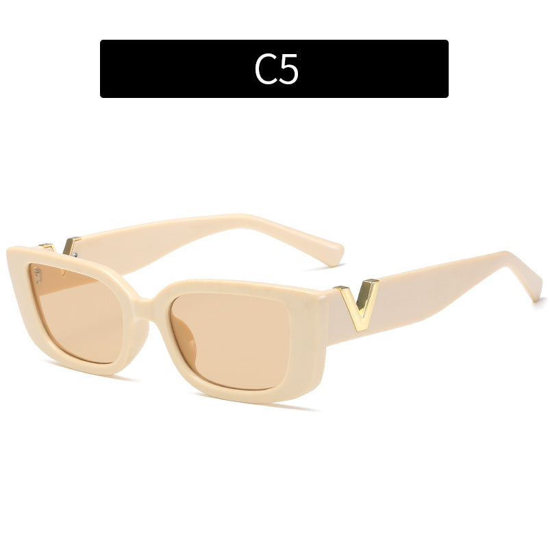 Oversized Premium Geometrische Sonnenbrillen