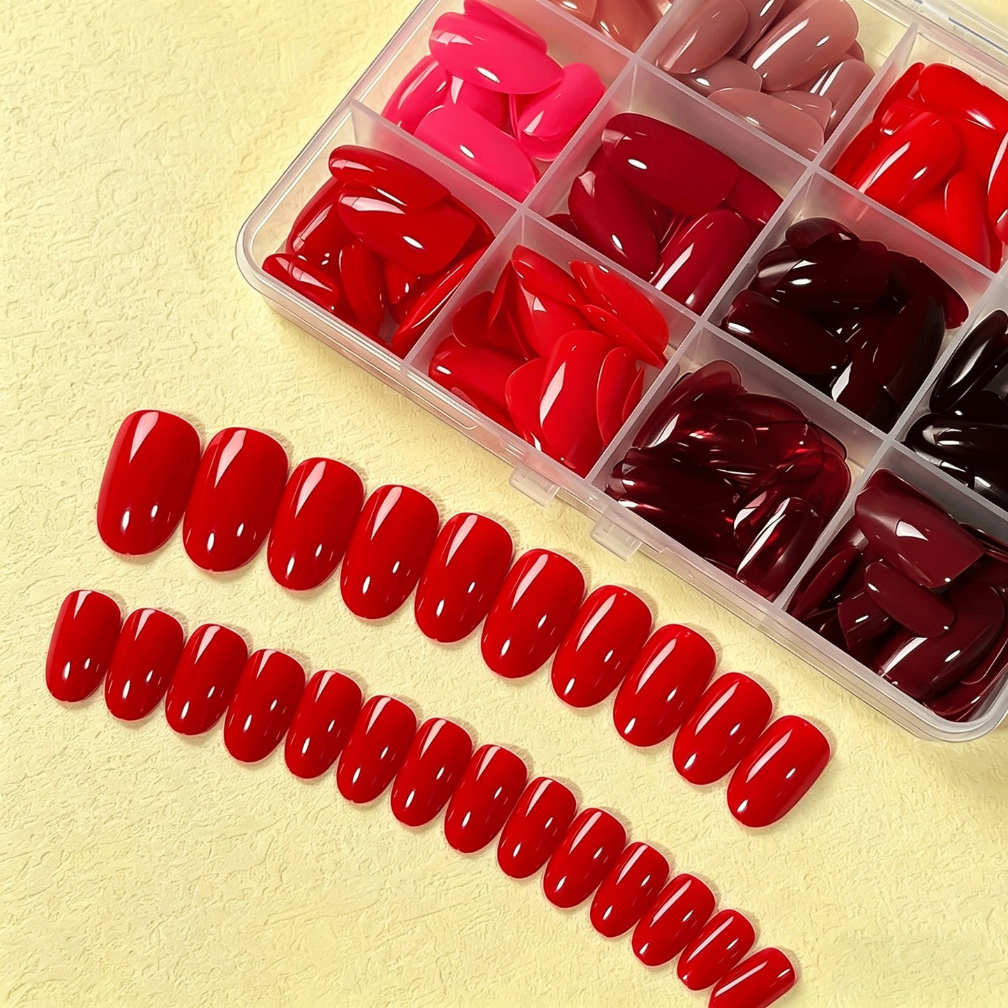 Sortierte Press-On Nagelspitzen Kollektion Brehn