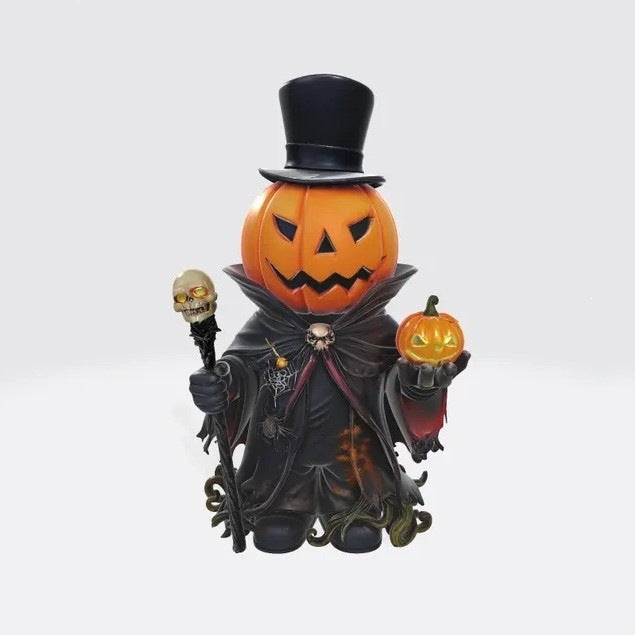 Halloween-Themen Kürbis Meister Figur Brehn