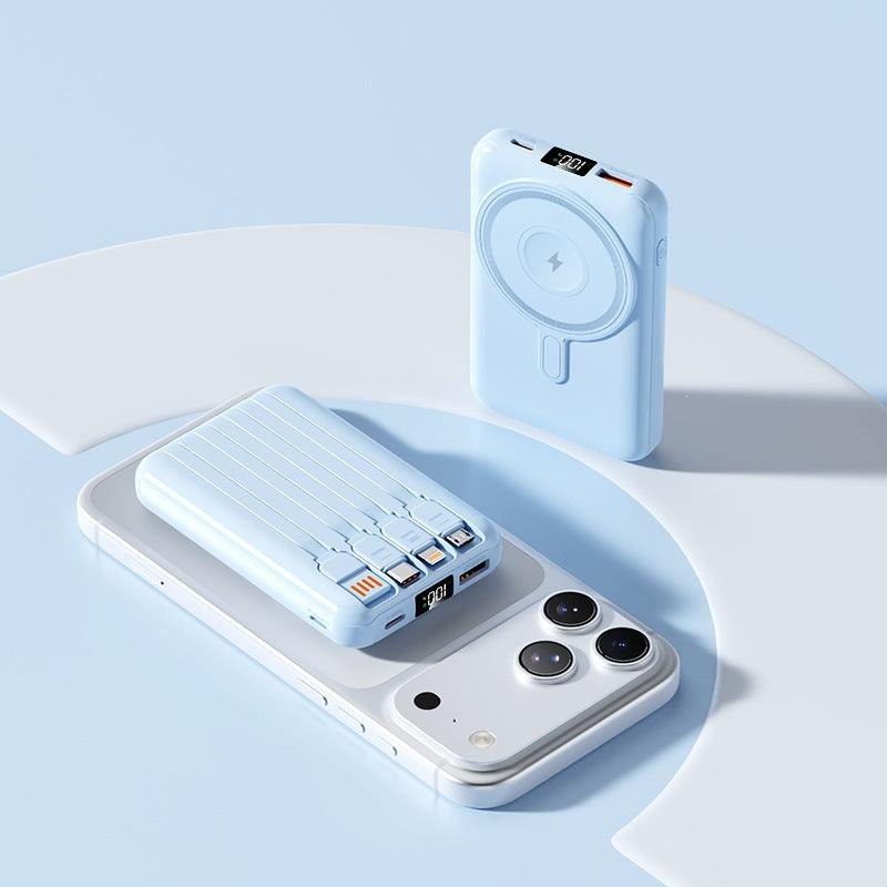 Tragbare Powerbank mit Magnetfunktion Brehn
